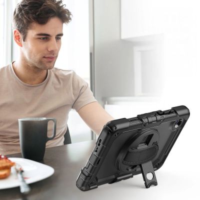 7. Tech-Protect Schutzhülle für Samsung Galaxy Tab A9 / A11 8.7 X110 / X115 / X133 / X135 - Schwarz