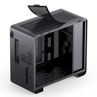 6. Jonsbo U4 Mini Mesh Micro-ATX Gehäuse - Schwarz