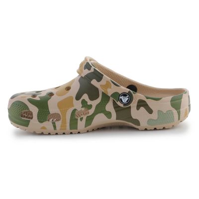 8. Crocs Classic Printed Camo Clog U 206454-2Y6 Flip-Flops