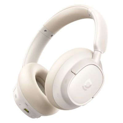 Baseus Bass BH1 NC Lite Kabelloser Over-Ear-Kopfhörer mit ANC – Weiß