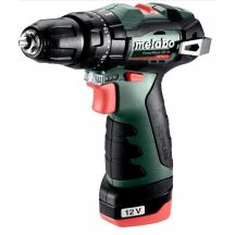 METABO Akku-Schlagbohrschrauber POWERMAXX SB BL 38/20 Nm, 2 x 2,0 Ah, Koffer