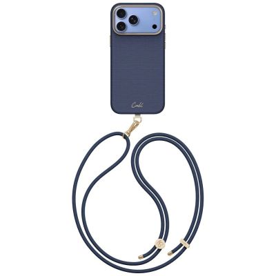 Uniq Coehl Mirelle Magnetische Ladehülle für iPhone 18 Pro Max / 17 Pro Max – Blau