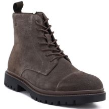 Herren-Ankle-Boots aus Leder, ungefüttert, Wildleder, braun, Big Star UU174220