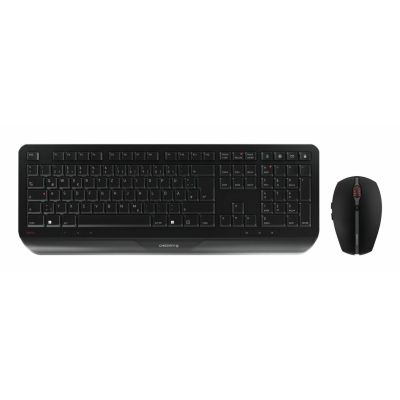 7. CHERRY JD-7000DE-2 Tastatur mit Maus (Funkfernbedienung, QWERTZ, Deutsch, Schwarz)