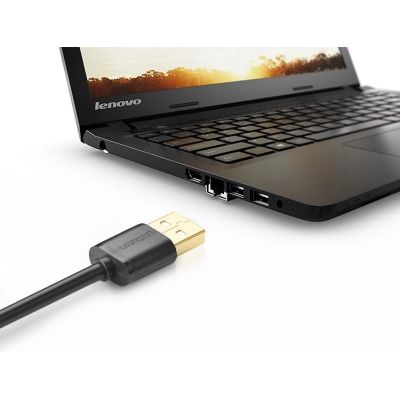 4. Ugreen Kabeladapter USB (weiblich) - USB (männlich) 2m schwarz (10316)