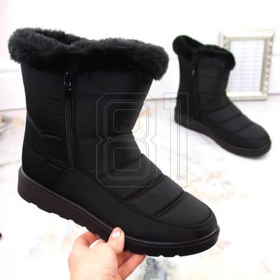 12. Isolierte Schneestiefel mit Fell Potocki W WOL197 schwarz
