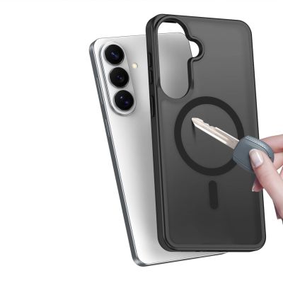 8. Dux Ducis Yind Hülle für Samsung S26 Plus, kompatibel mit MagSafe – Schwarz