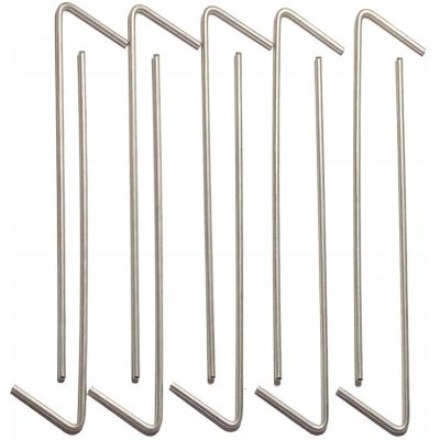 6. Zeltnägel 18 cm (15 + 3 cm) Set mit 10 Stück Metall