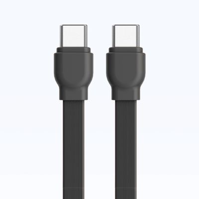 6. Dudao K22+ Ultrakompakte Powerbank 10000 mAh 22,5 W USB-C mit Anhänger/Kabel - Grau