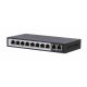 3. Extralink Switch PoE CERES 8x 100 Mbit/s PoE/PoE+, 2x RJ45 Uplink 100 Mbit/s, 96 W