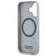 7. BMW M Carbon Tricolor Line MagSafe Hülle für iPhone 16 - Grau