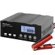 Qoltec Intelligentes Mikroprozessor-Ladegerät 12 V | 12,6 V | 24 V | Gleichrichter mit Reparaturfunktion für AGM- und GEL-Batterien | LCD