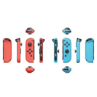 9. Nintendo Joy-Con-Controllerpaar Neonrot/Neonblau
