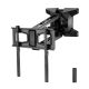 5. MACLEAN Elektrische TV-Halterung über dem Kamin 37"-70" 35 kg mit Fernbedienung MC-891