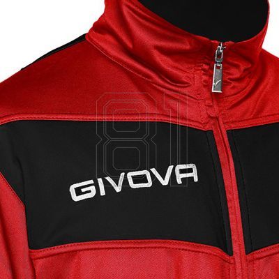 6. Givova Tuta Visa TR018 1210 Trainingsanzug Rot/Schwarz