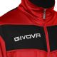 6. Givova Tuta Visa TR018 1210 Trainingsanzug Rot/Schwarz