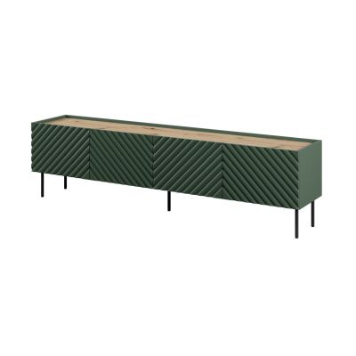 4D-TV-Schrank ONDA 200x40xH54,35 grün (stehend oder hängend)