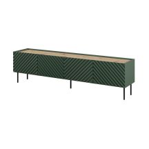 4D-TV-Schrank ONDA 200x40xH54,35 grün (stehend oder hängend)