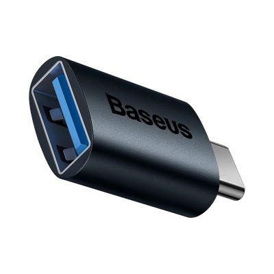 3. Baseus Ingenuity Series USB Type C auf USB-A 3.2 Gen 1 Adapter blau (ZJJQ000003)