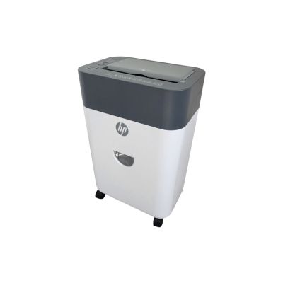 27. HP ONESHRED Auto 100CC Papiervernichter, Weiß und Grau
