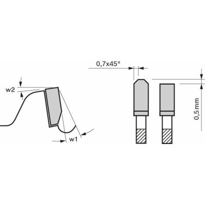 3. Bosch 2 608 642 098 Kreissägeblatt 25,4 cm 1 Stück.