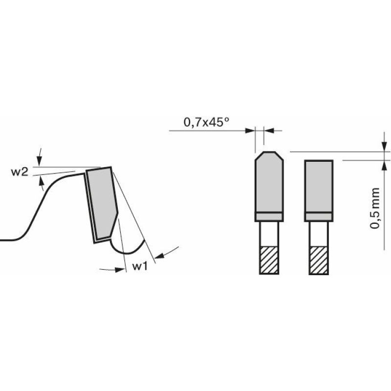 3. Bosch 2 608 642 098 Kreissägeblatt 25,4 cm 1 Stück.