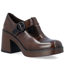 Braune Damen-High-Heel-Schuhe Rieker 58053-25
