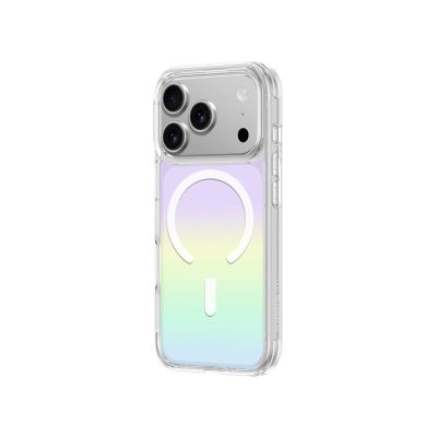 AmazingThing Minimal Mag Hülle für iPhone 17 Pro kompatibel mit MagSafe Regenbogen - mehrfarbig