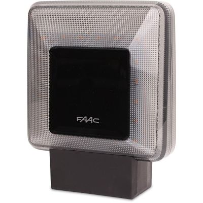 2. FAAC XLED-Warnleuchte mit Antenne