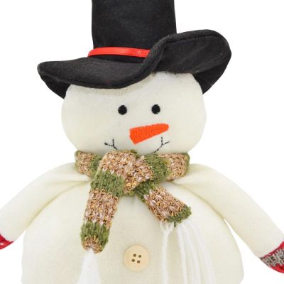9. Dekorativer Schneemann 23 cm Hutmacher