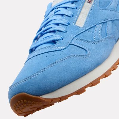 6. Reebok CLASSIC LEATHER PERIBLUE/CHALK/GUM Sneakers (100262150)