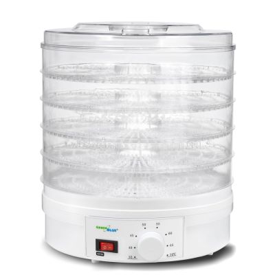 16. GreenBlue GB190 Dörrgerät für Pilze, Gemüse und Obst (250 W; weiß)