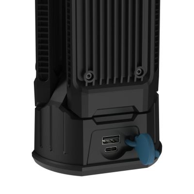 6. Ansmann Triohead 7000R Schwarze LED 66 W