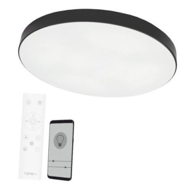 Boston 2x36W D45RC LED-Deckenleuchte schwarz