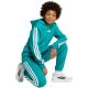 8. adidas 3-Streifen Fleece-Hoodie 225 Türkis JN2417