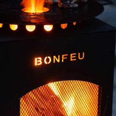 42. BonFeu BonCarré Gartenkamin rostig 3503R