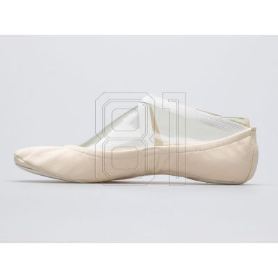 8. Gymnastic ballet shoes IWA 302 cream