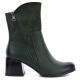 2. Grüne Damen-Ankle-Boots mit Blockabsatz, Modell M.Daszyński SA269-1
