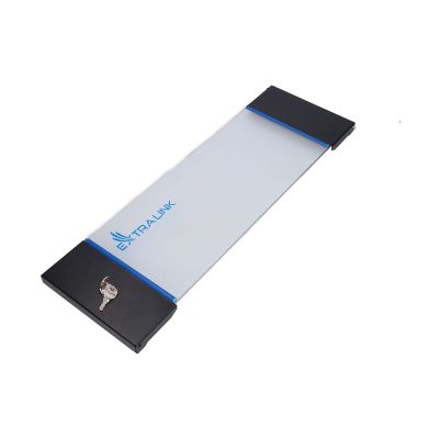 8. Extralink 4U 600x600 Schwarzer Wand-Rackschrank