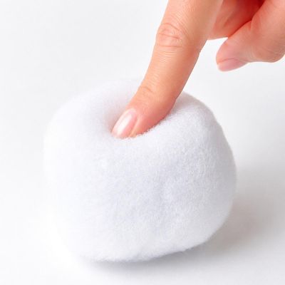 4. Künstliche Schneebälle zur Dekoration, 6 cm, 9 Stück