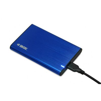 6. I-BOX HD-05 Externes Gehäuse 2,5" USB 3.1 Gen. 1 Blau