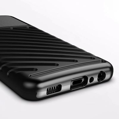 10. Thunder Case Flexibel Robuste Panzer Handyhülle TPU Schutzhülle für Samsung Galaxy A22 4G blau