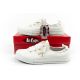 10. Lee Cooper Damen-Sportschuhe, modische weiße Slip-On-Sneaker
