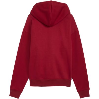 3. Damen-Hoodie Puma ESS Script Comfort Hoodie rot 694136 23