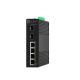 LevelOne Hilbt GB/SL PoE+ Switch 6-Port/IP30+DIN 60W 1Gbps