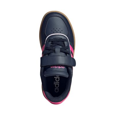 4. adidas Breaknet Sleek marineblaue und rosa Kinderschuhe JQ3060