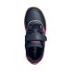 4. adidas Breaknet Sleek marineblaue und rosa Kinderschuhe JQ3060
