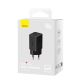 7. Baseus GaN5 Pro 40W 2xUSB-C Wandladegerät – Schwarz