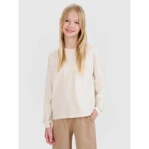 Langarmshirt Oversize glatt Mädchen 4F 4FJWSS25TLONF377-12S