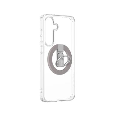 5. AmazingThing Minimal Mag Case mit Magnetring und Magnetring für Samsung Galaxy S25+ - Transparent